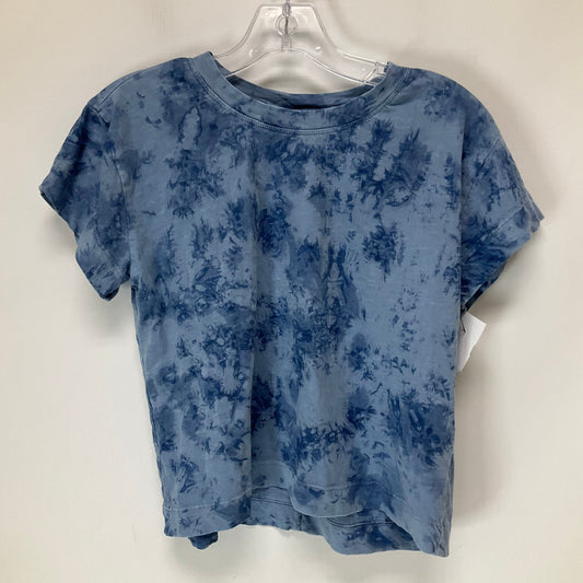 Tie Dye Print Top Short Sleeve Basic Pilcro, Size S