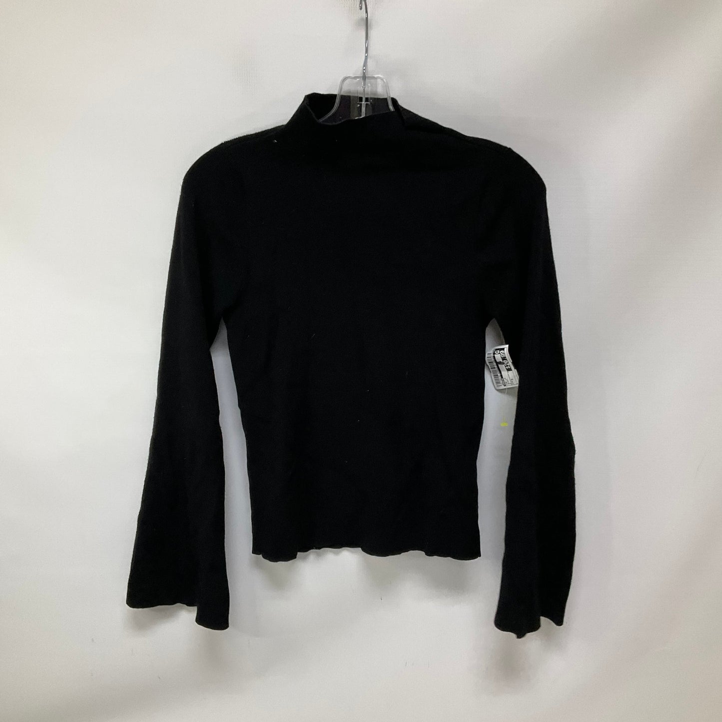 Top Long Sleeve By Maeve In Black, Size: S