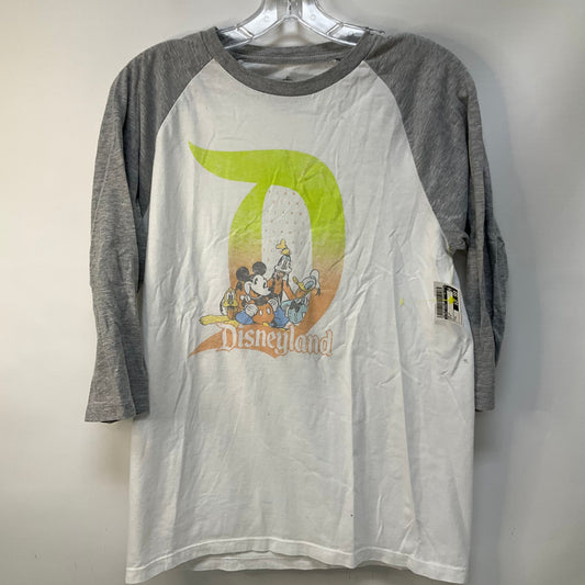 Top Long Sleeve By Disney Store In White, Size: S