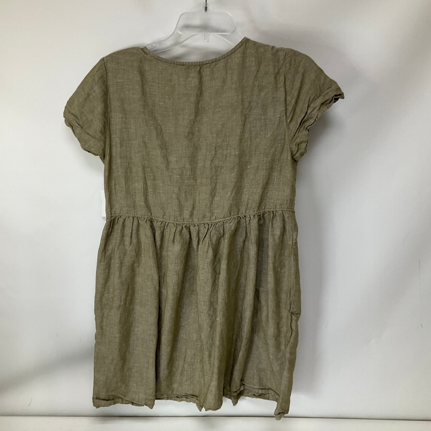 Dress Casual Midi By Madewell In Grey, Size: S