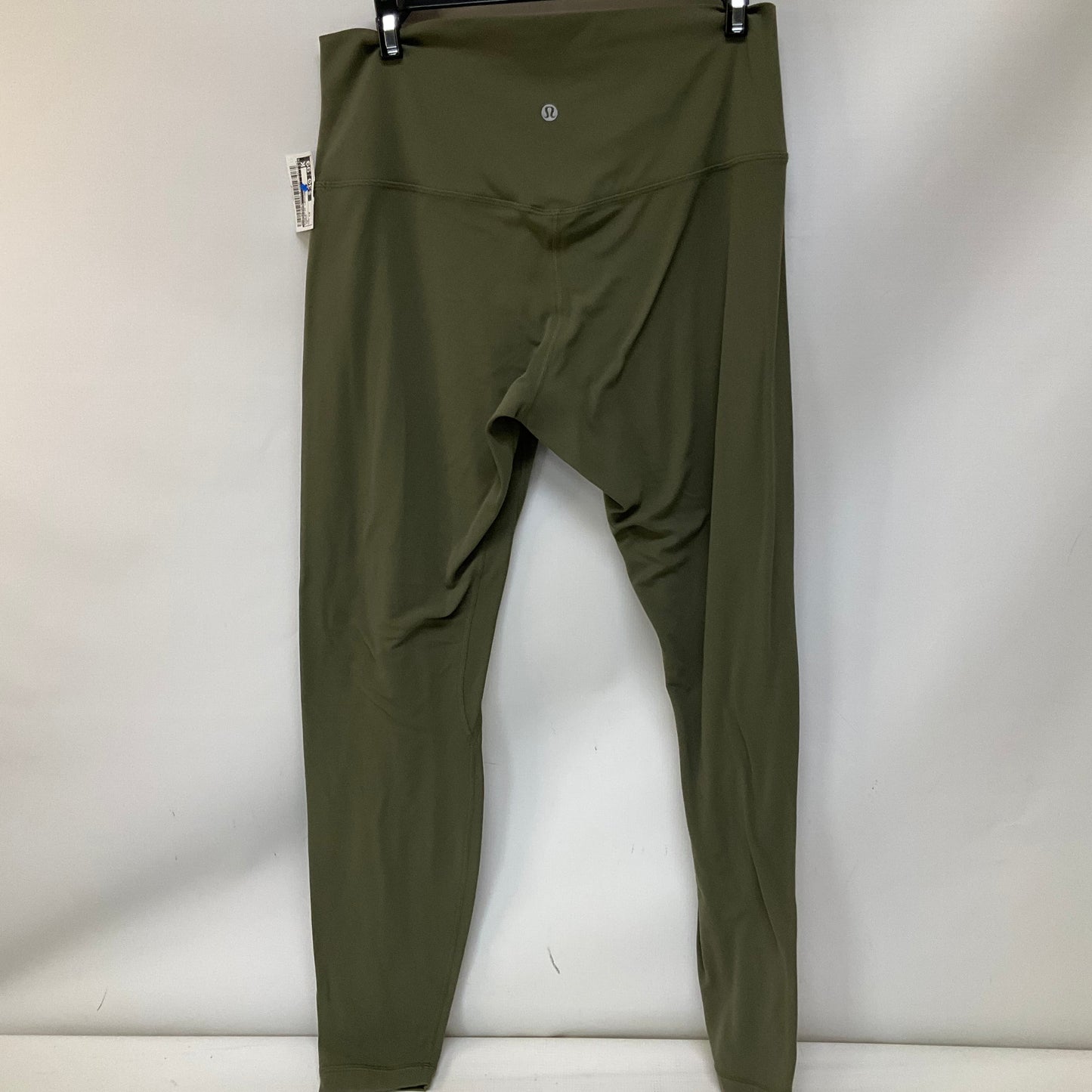 Athletic Leggings By Lululemon In Green, Size: 12