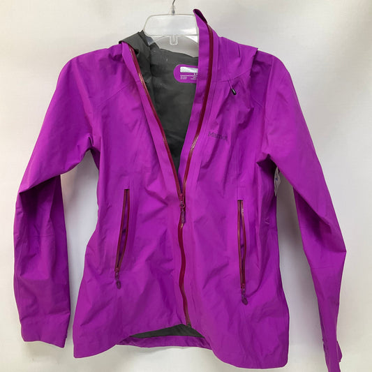 Jacket Windbreaker By Marmot In Purple, Size: S