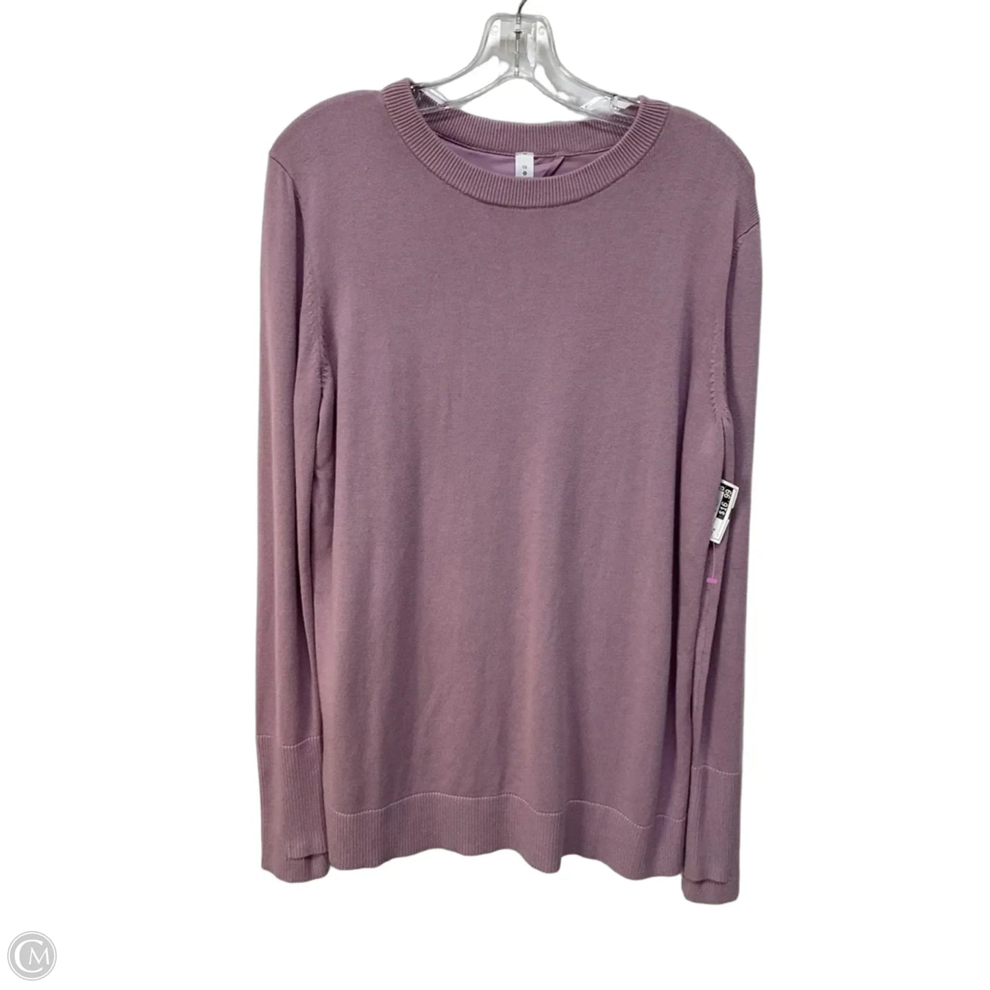 Sweater By Lululemon In Purple, Size: M