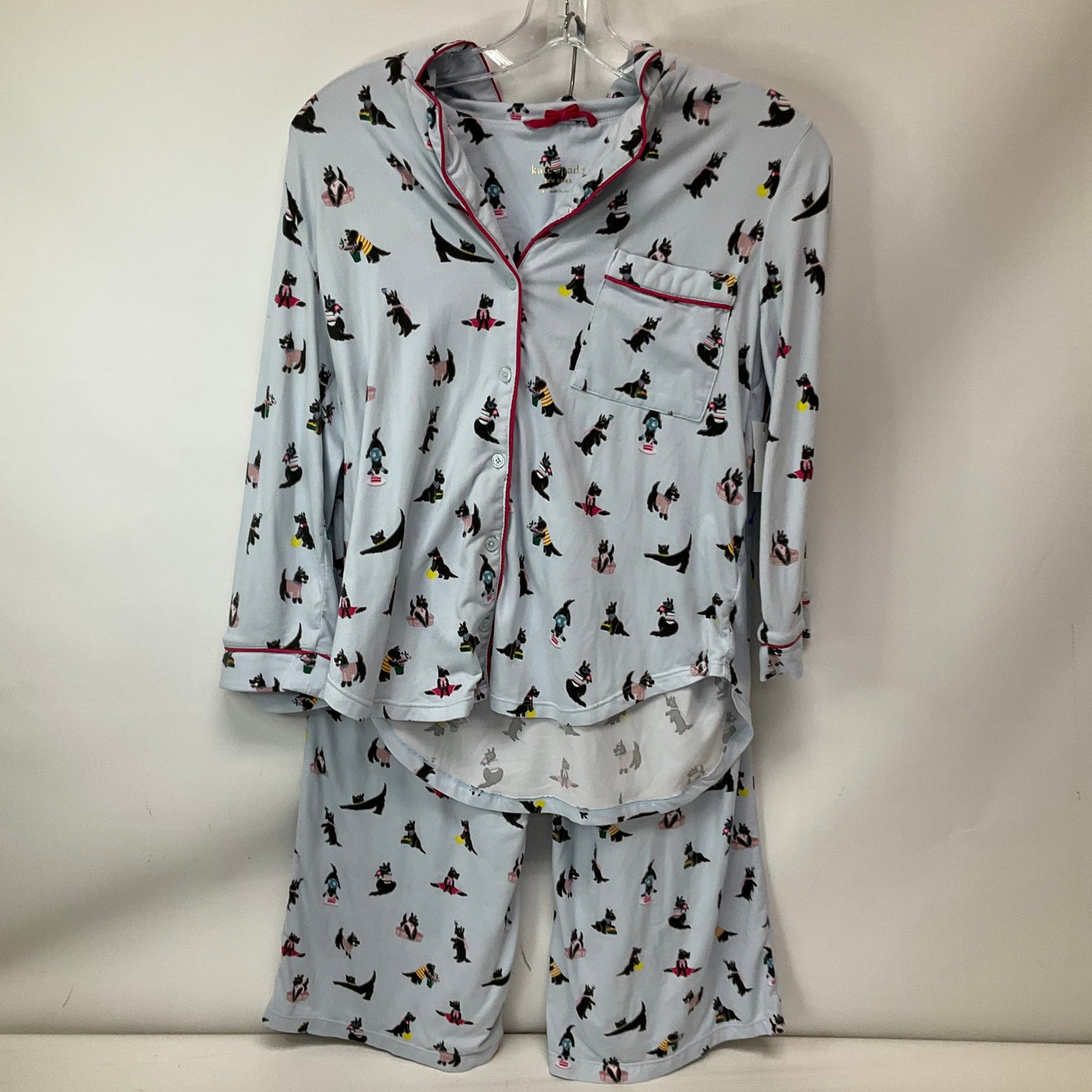 Pajamas 2pc By Kate Spade In Blue, Size: S