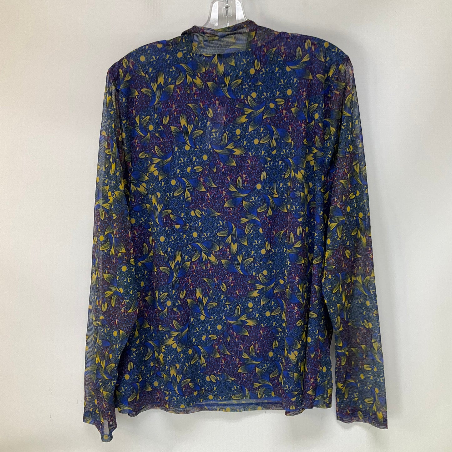 Blue Top Long Sleeve Anthropologie, Size 2x