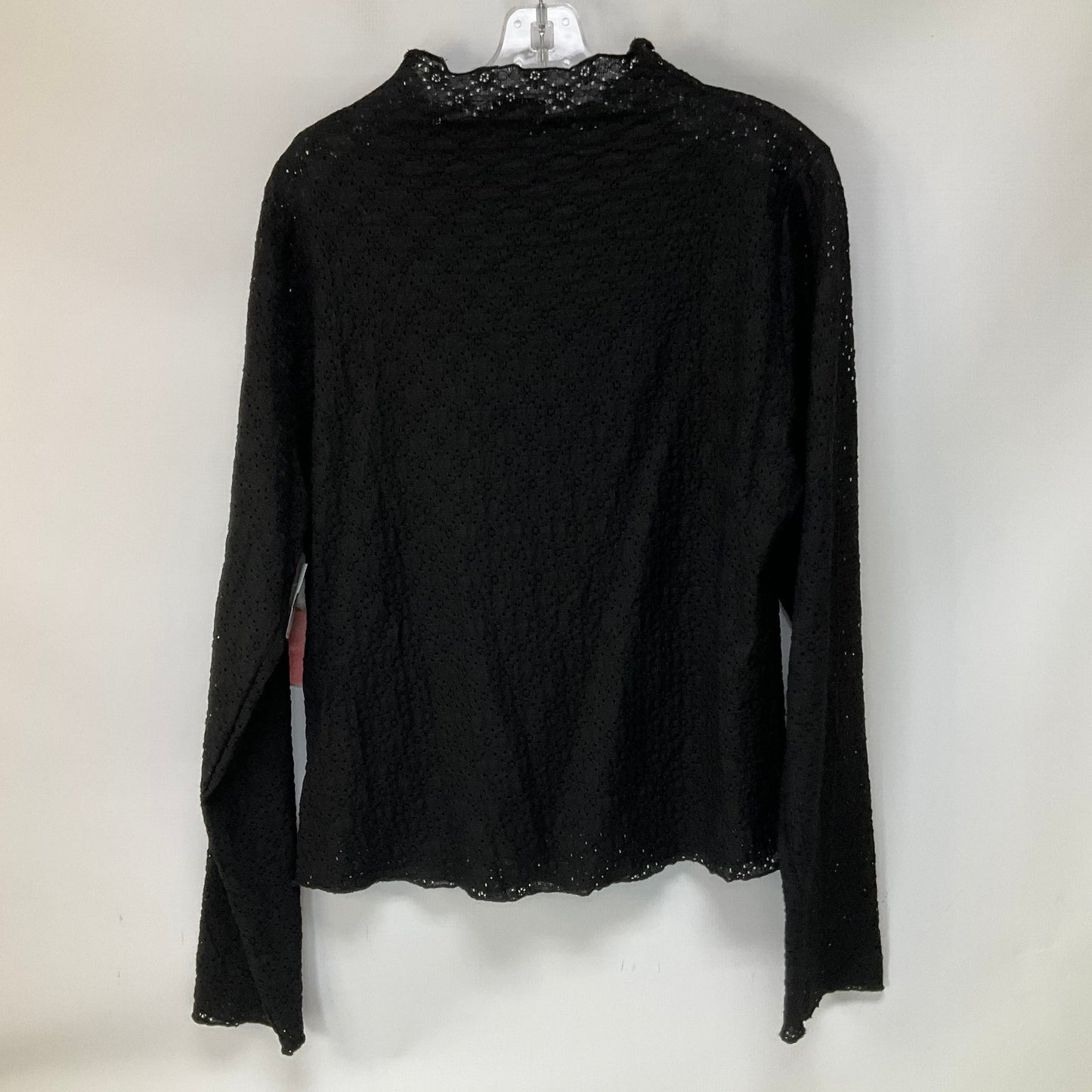 Black Top Long Sleeve Cmc, Size 1x