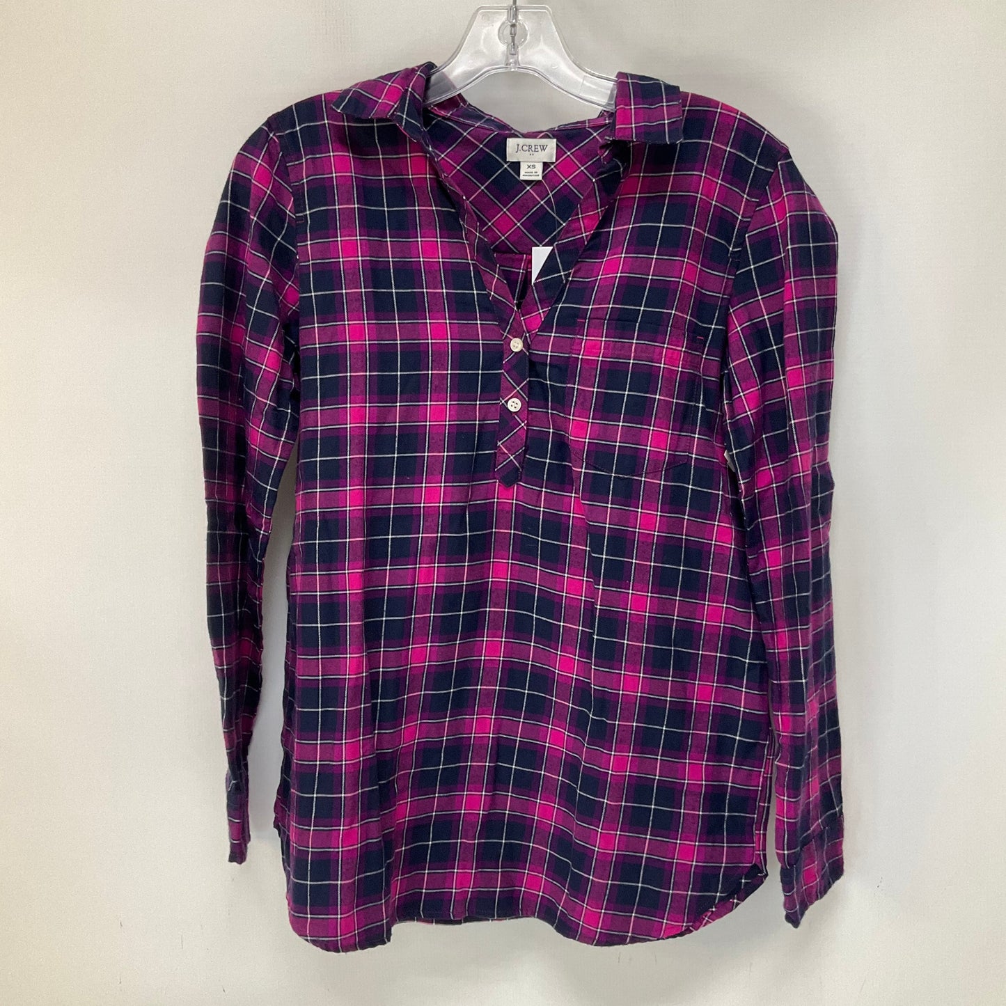 Purple Top Long Sleeve J. Crew, Size Xs