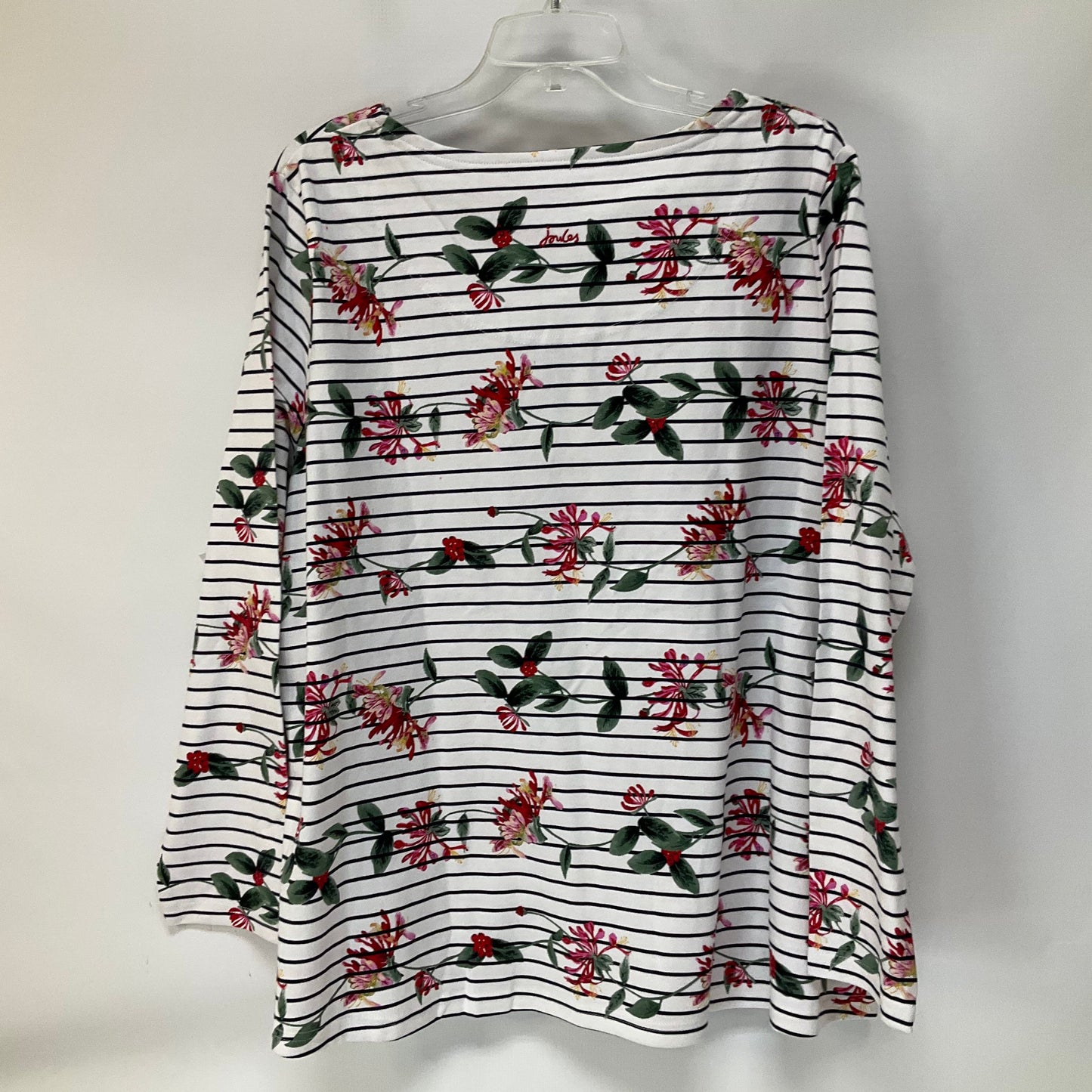 Striped Pattern Top Long Sleeve Joules, Size M