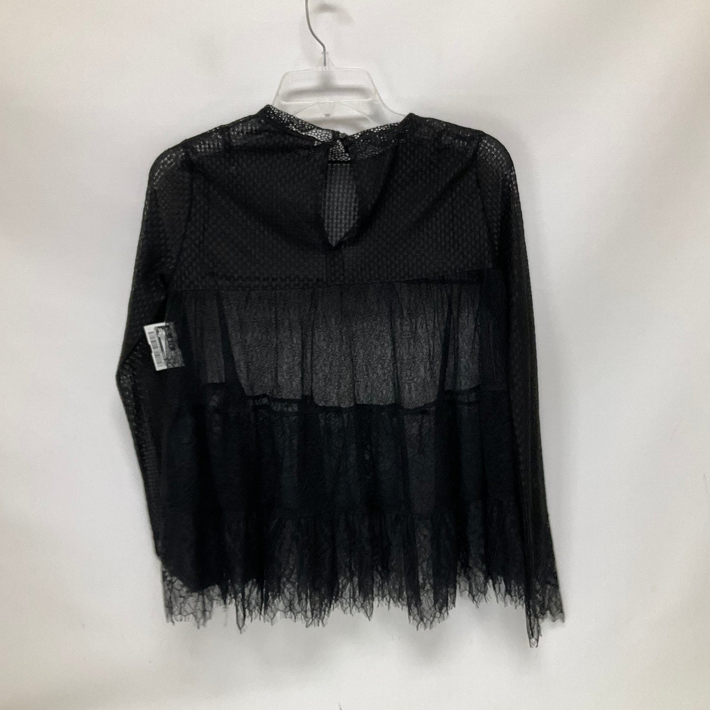 Black Top Long Sleeve All Saints, Size 4