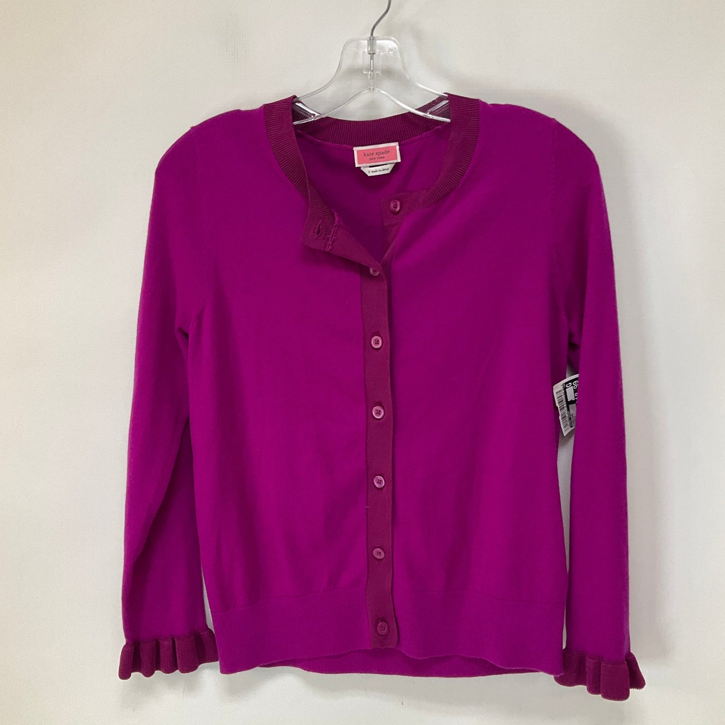 Purple Cardigan Kate Spade, Size S