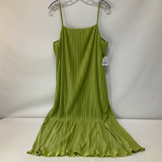 Green Dress Casual Maxi Cmb, Size 1x