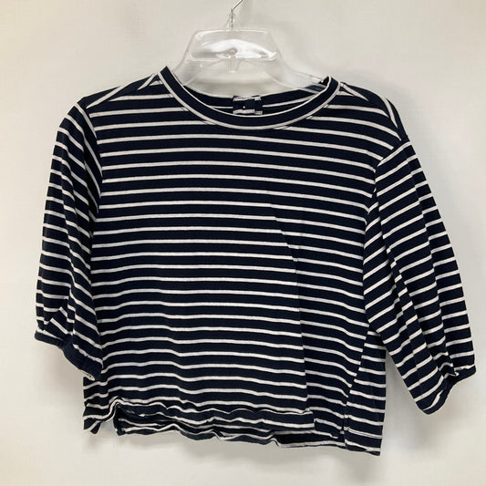 Striped Pattern Top Long Sleeve Maeve, Size Xs