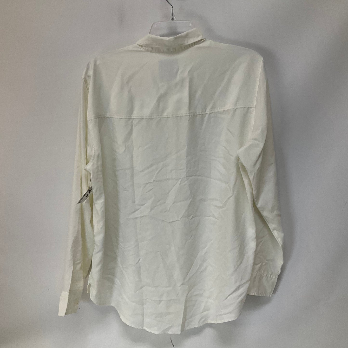 White Top Long Sleeve Abercrombie And Fitch, Size L