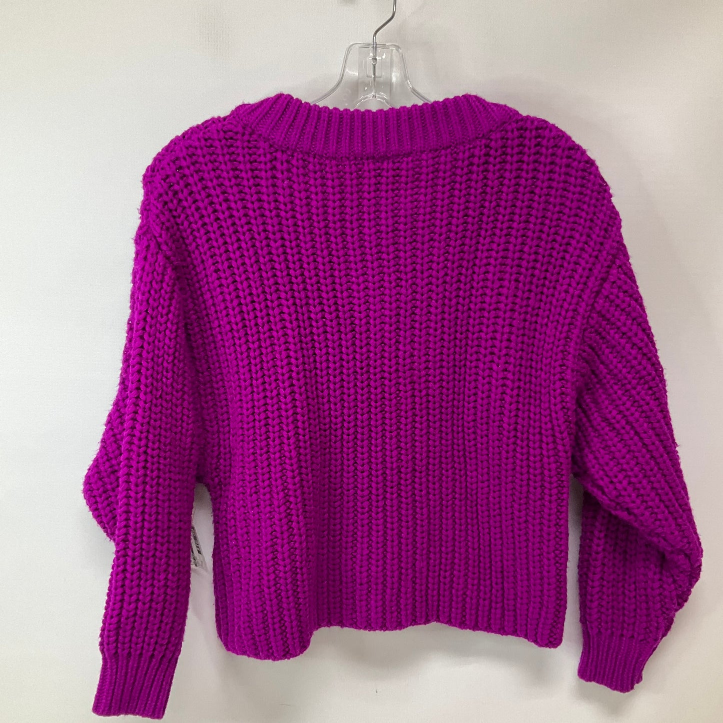 Sweater By Top Shop In Purple, Size: Xs