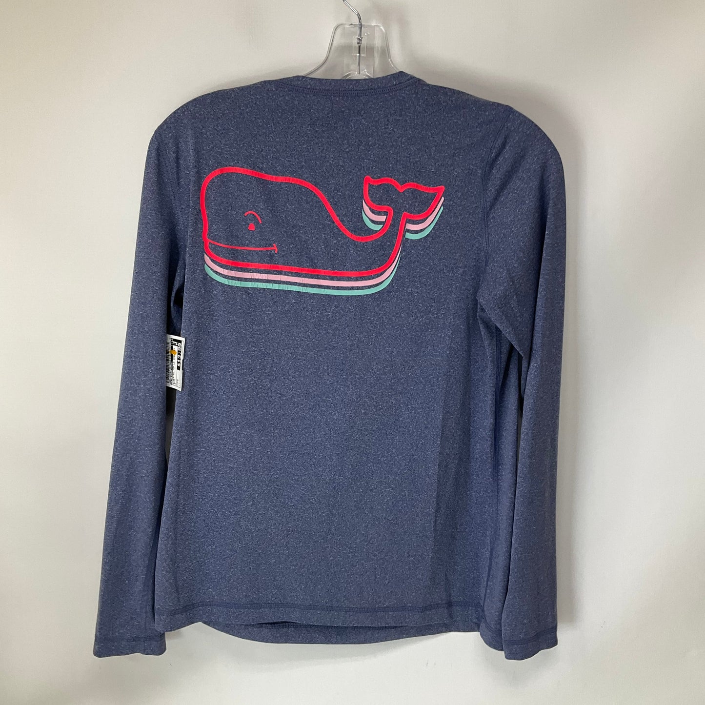 Athletic Top Long Sleeve Crewneck By Vineyard Vines In Blue, Size: S