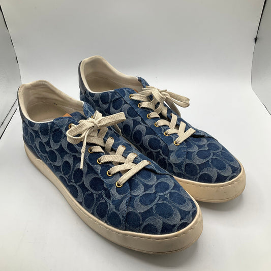 Shoes Sneakers By Coach In Blue, Size: 13