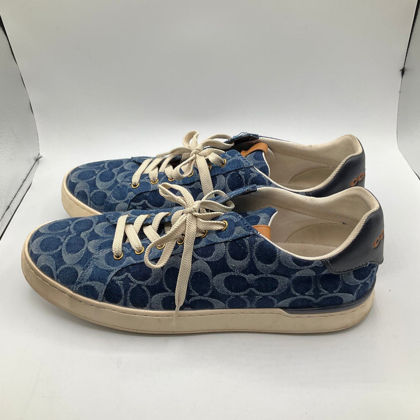 Shoes Sneakers By Coach In Blue, Size: 13