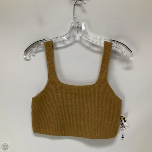 Top Sleeveless By Everlane In Tan, Size: M