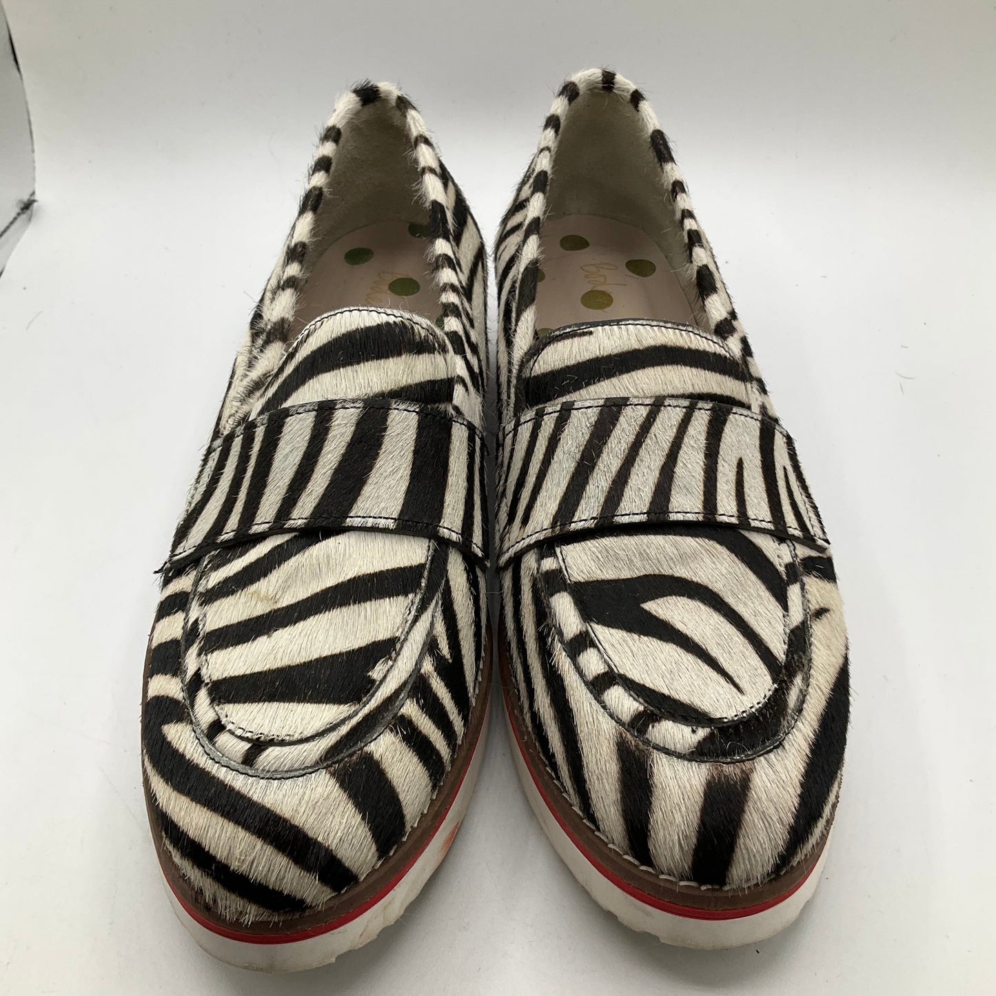 Shoes Flats By Boden In Zebra Print, Size: 10