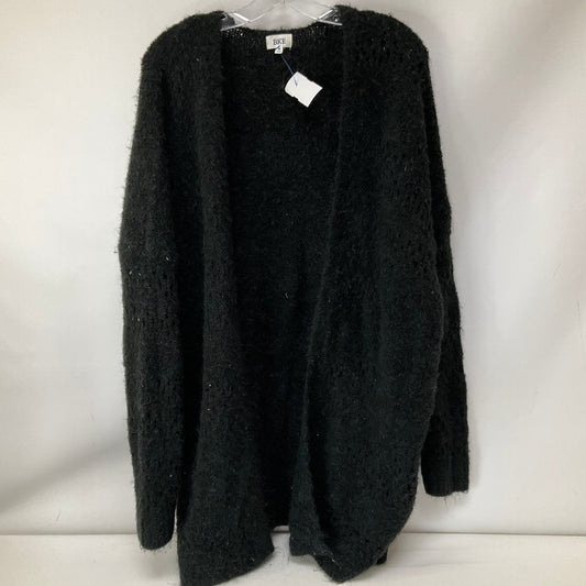 Sweater Cardigan By Bke In Black, Size: M