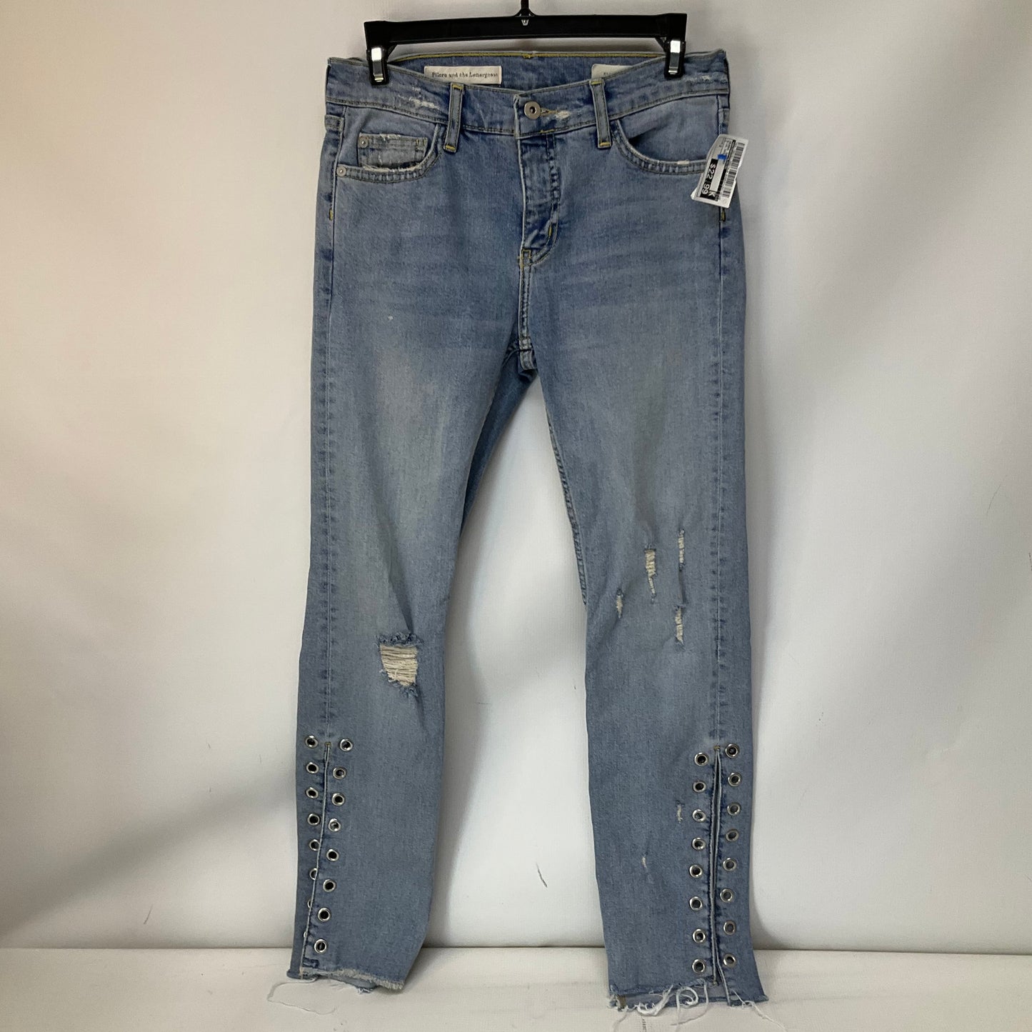 Jeans Skinny By Anthropologie In Blue Denim, Size: 2