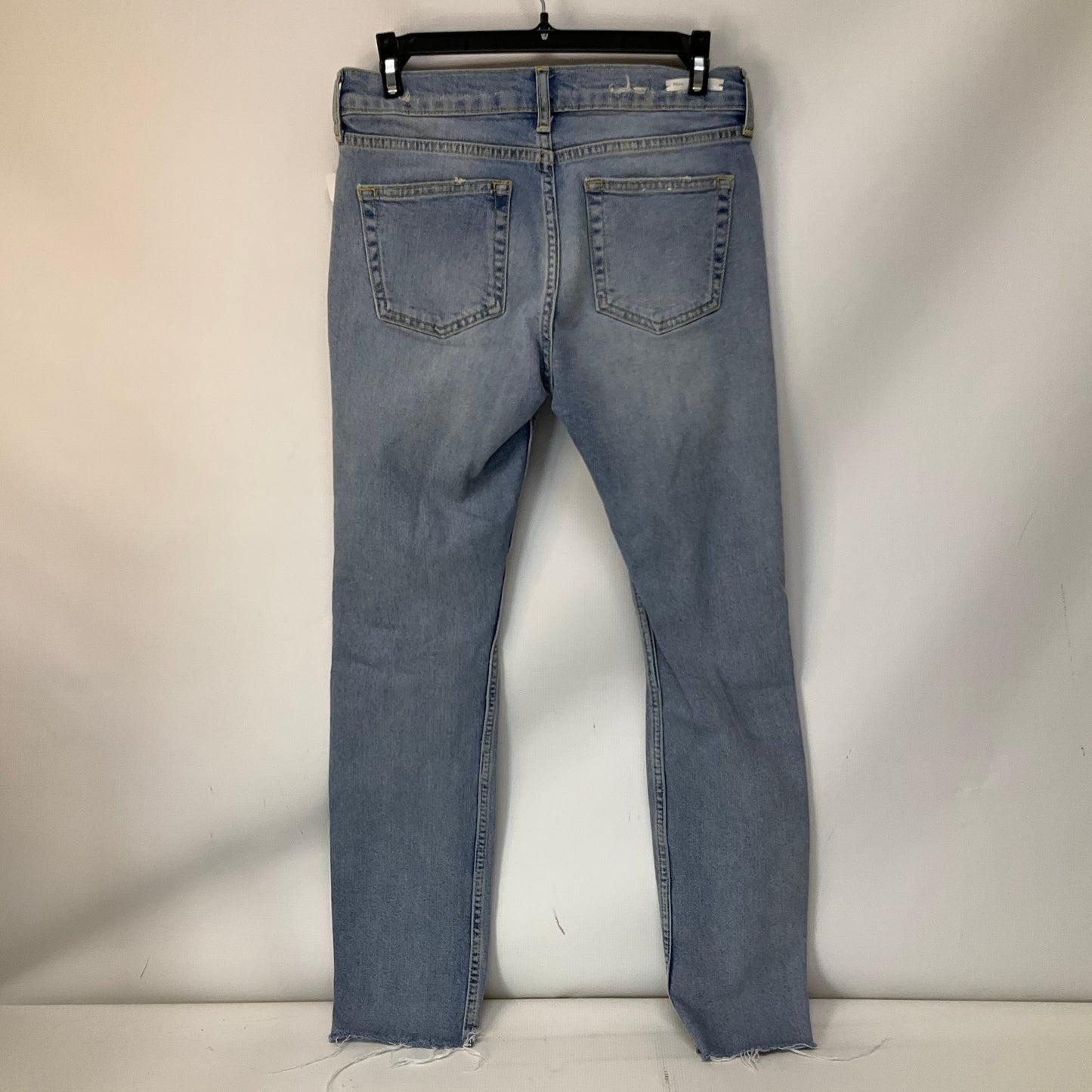 Jeans Skinny By Anthropologie In Blue Denim, Size: 2