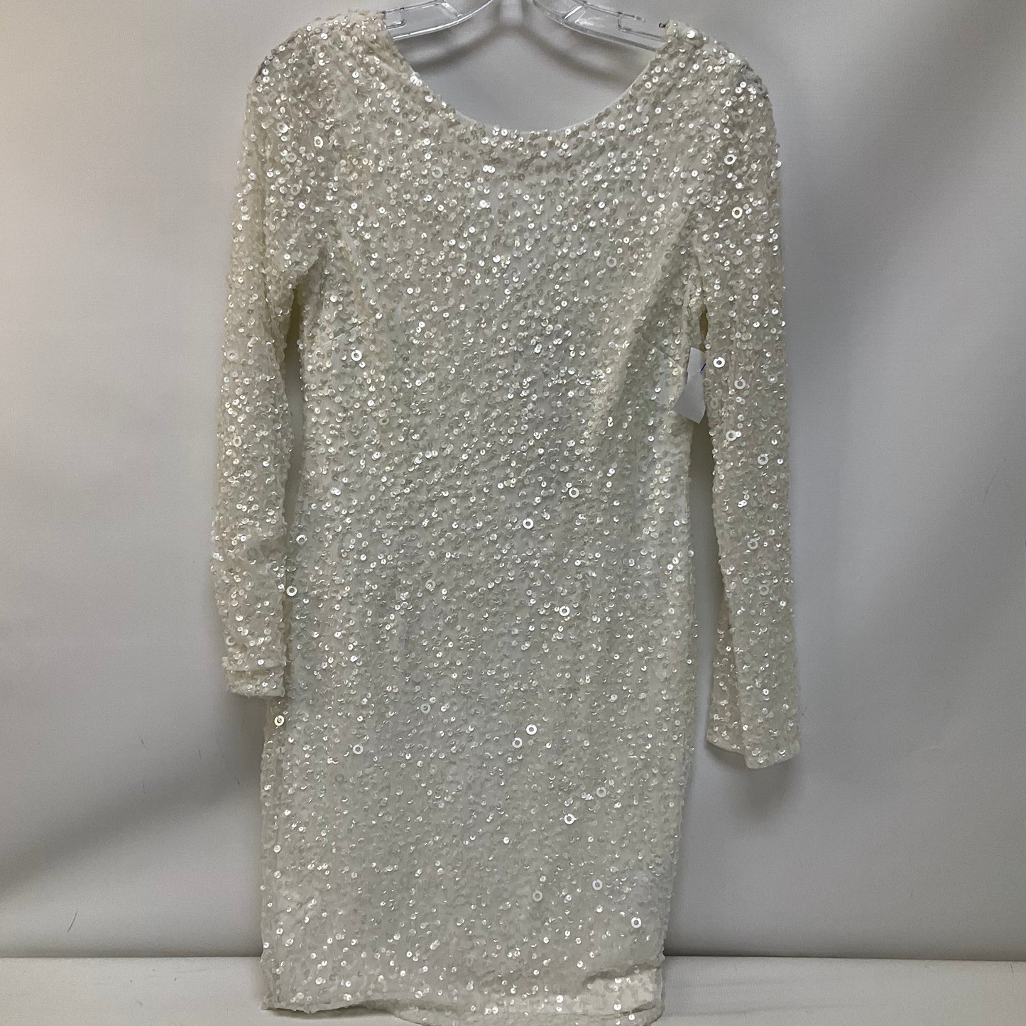 Dress Party Midi By Adrianna Papell In White, Size: 6