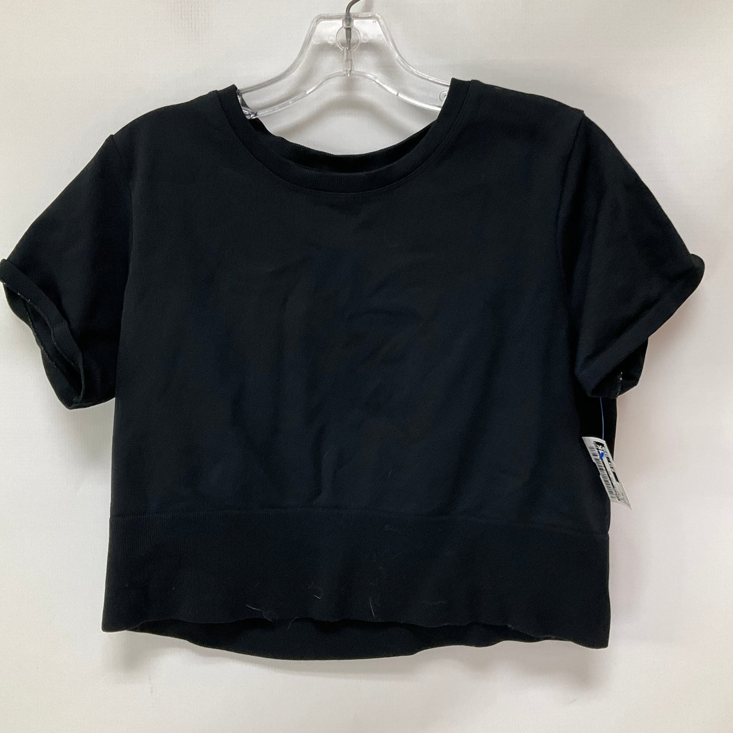 Athletic Top Short Sleeve By Aerie In Black, Size: Xl