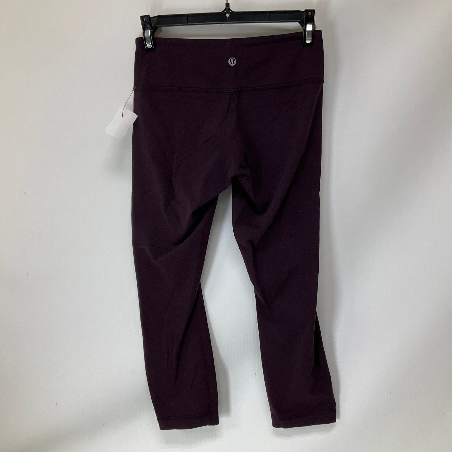 Athletic Capris By Lululemon In Purple, Size: 4