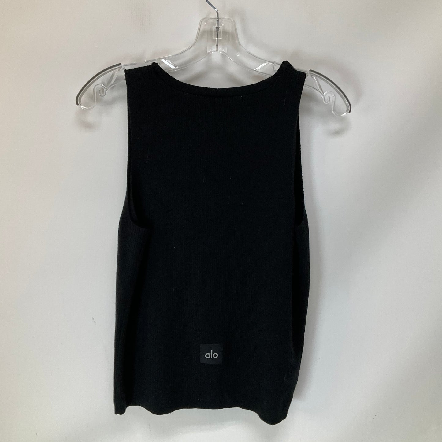 Top Sleeveless By Alo In Black, Size: S