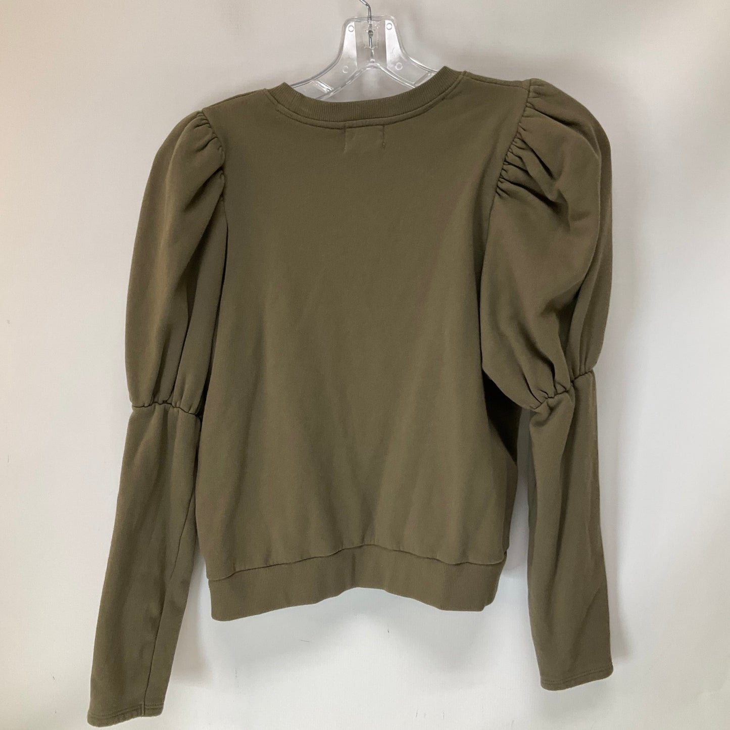 Top Long Sleeve By Nation Ltd In Green, Size: S