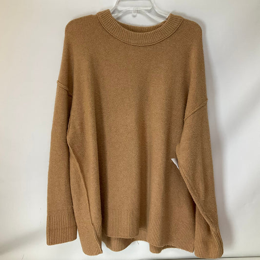 Sweater By Aerie In Tan, Size: L