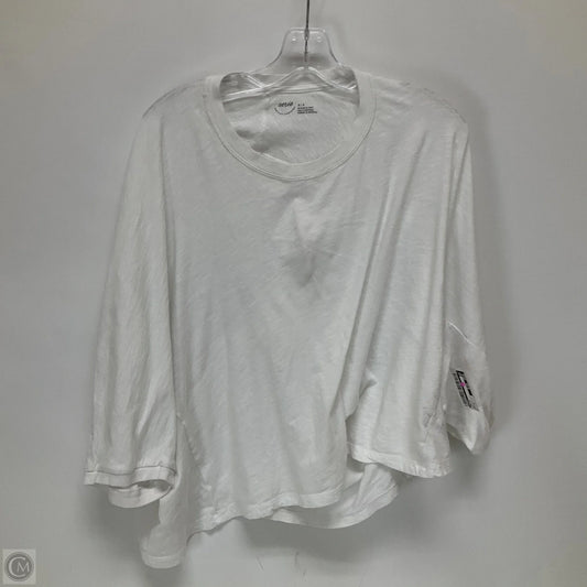 Top Short Sleeve By Aerie In White, Size: M