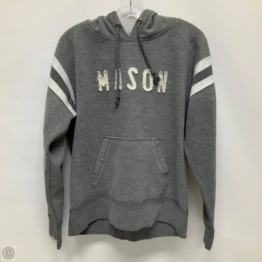 Sweatshirt Hoodie By Clothes Mentor In Grey, Size: S