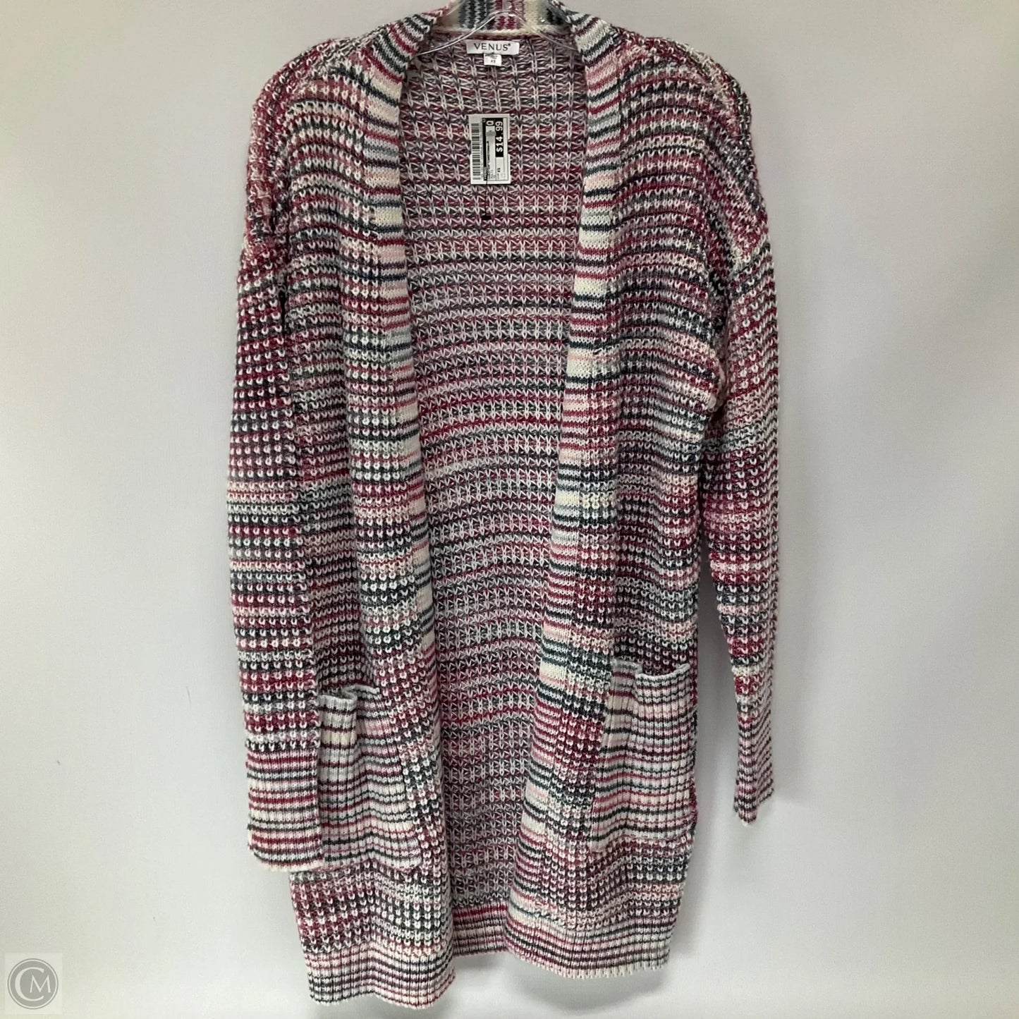 Sweater Cardigan By Venus In Multi-colored, Size: Xs