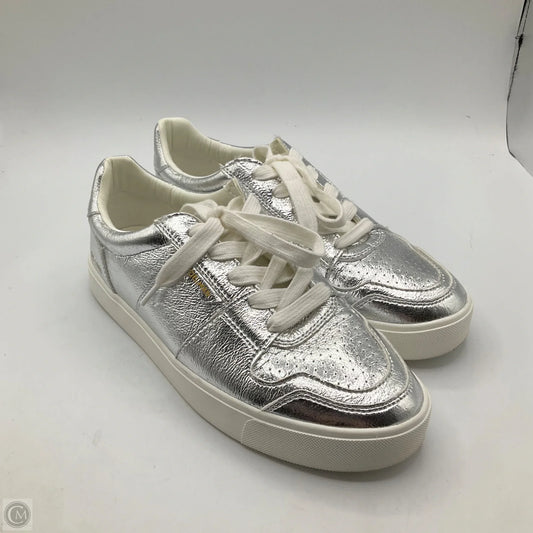 Shoes Sneakers By Sam Edelman In Silver, Size: 6.5