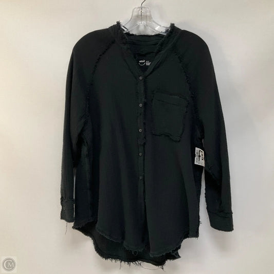 Top Long Sleeve By Aerie In Black, Size: Xs