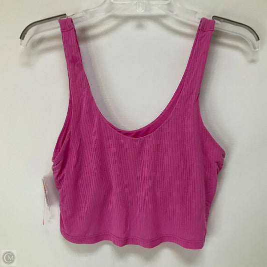 Athletic Tank Top By Aerie In Pink, Size: M