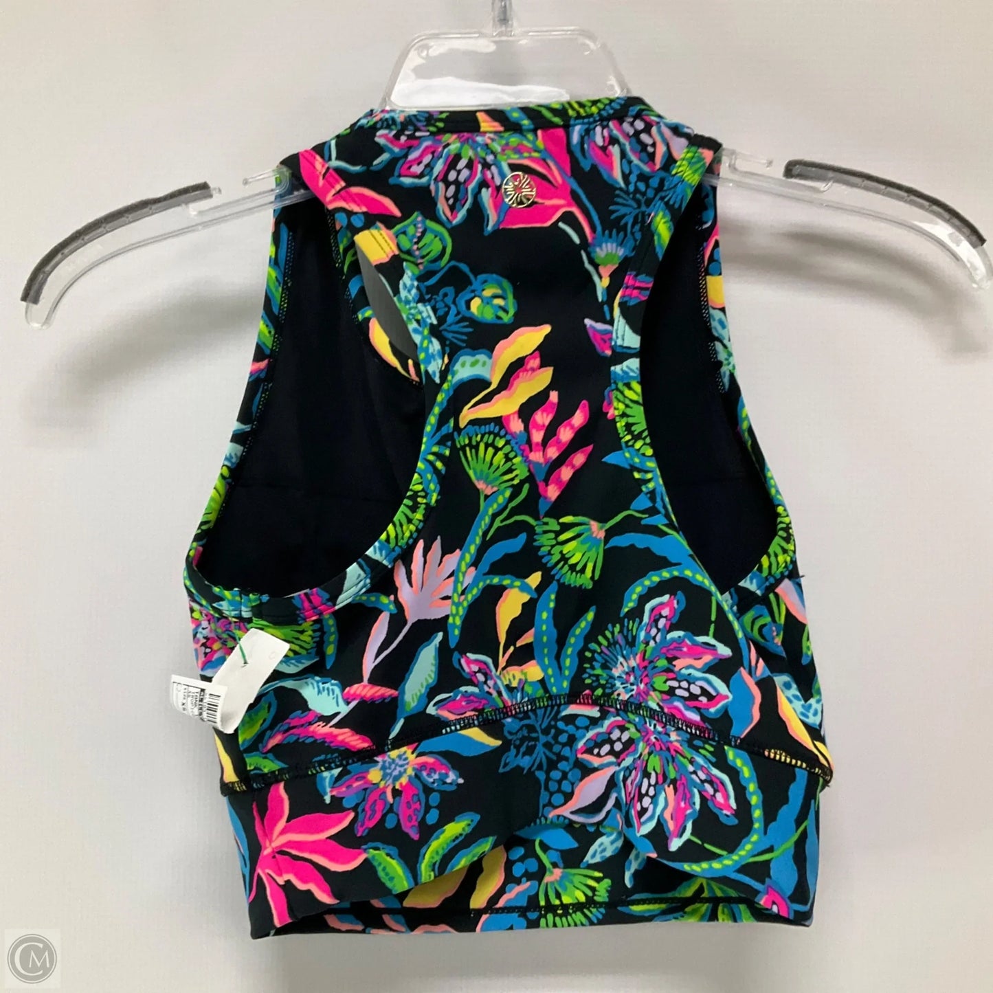 Tank Top Designer By Lilly Pulitzer In Tropical Print, Size: Xs