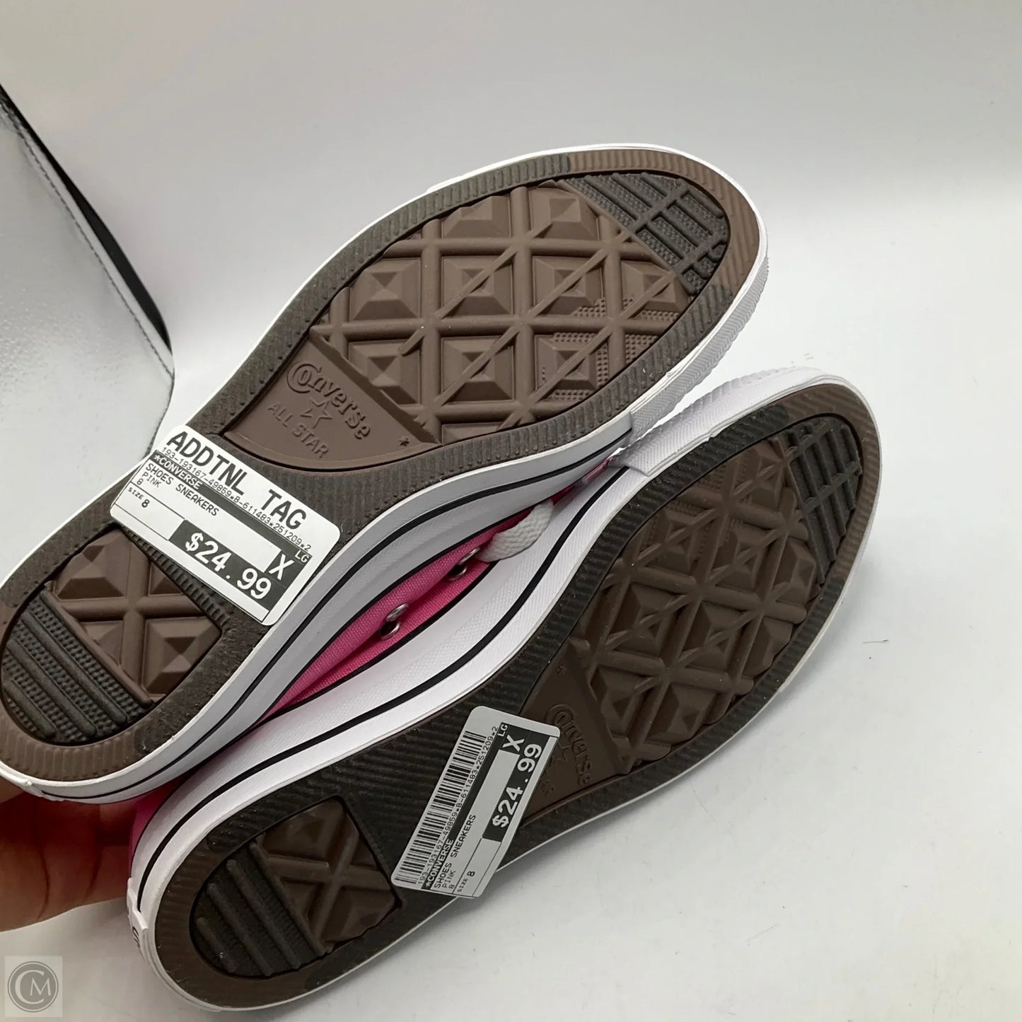 Shoes Sneakers By Converse In Pink, Size: 8