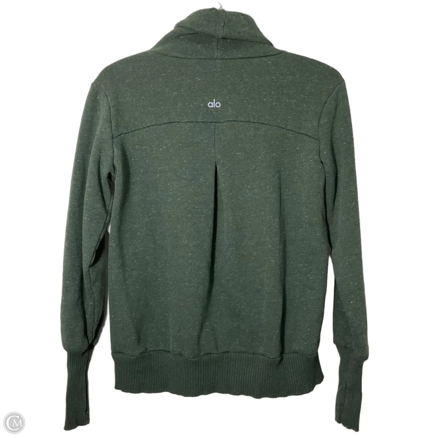 Athletic Sweatshirt Collar By Alo In Green, Size: S