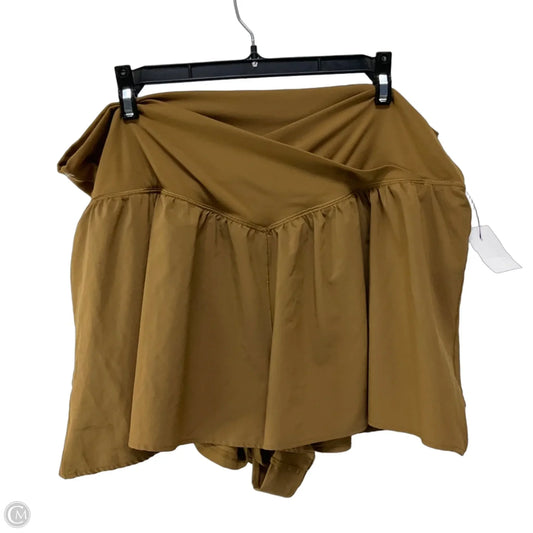 Athletic Shorts By Offline By Aerie In Tan, Size: Xxl