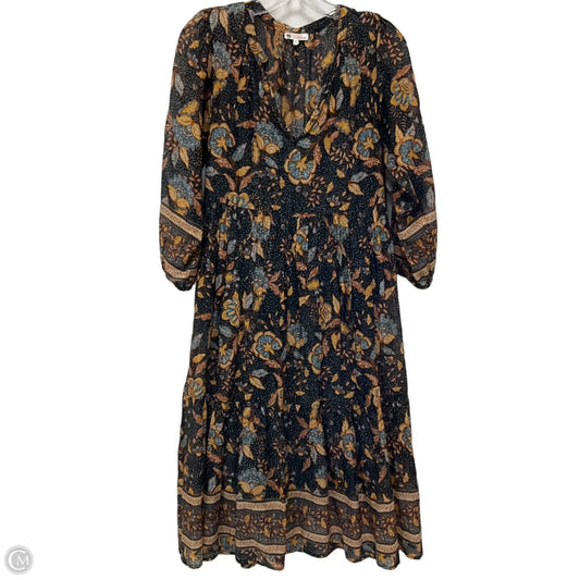 Dress Casual Midi By Sundry In Multi-colored, Size: S