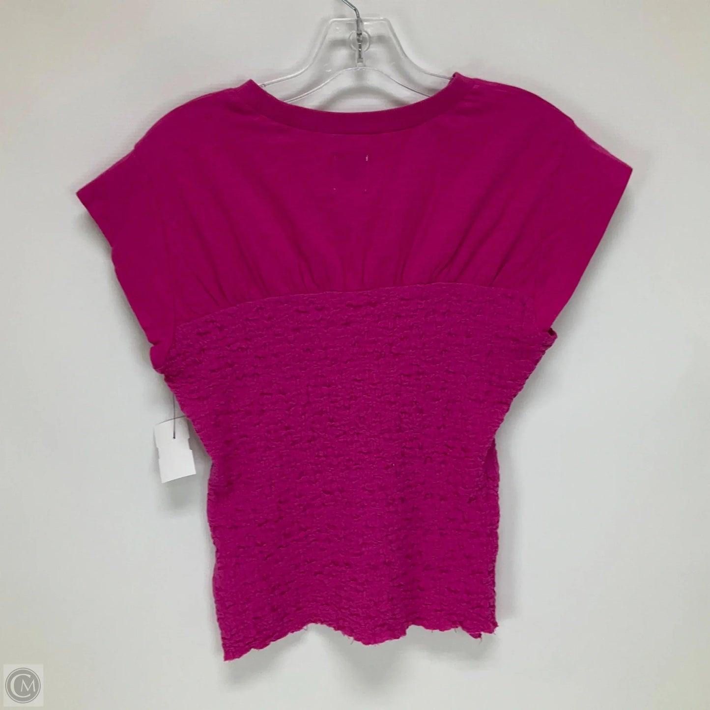 Top Short Sleeve By Maeve In Pink, Size: M