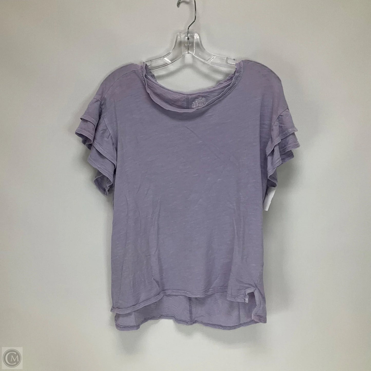 Top Short Sleeve By Pilcro In Purple, Size: S