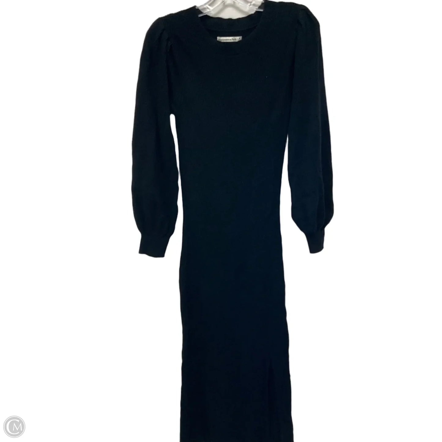 Dress Casual Maxi By Abercrombie And Fitch In Black, Size: M