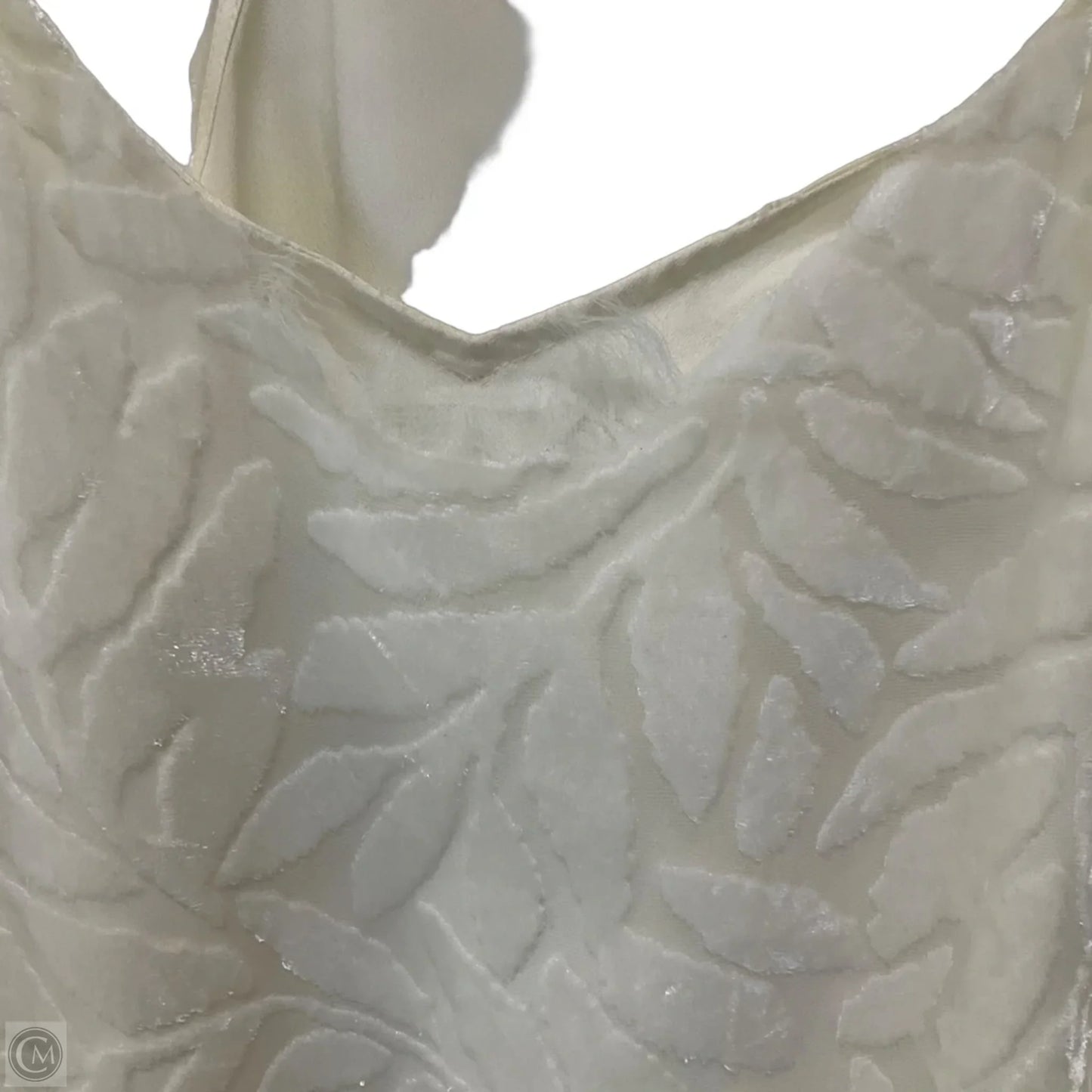 Top Sleeveless Designer By Lilly Pulitzer In Cream, Size: M