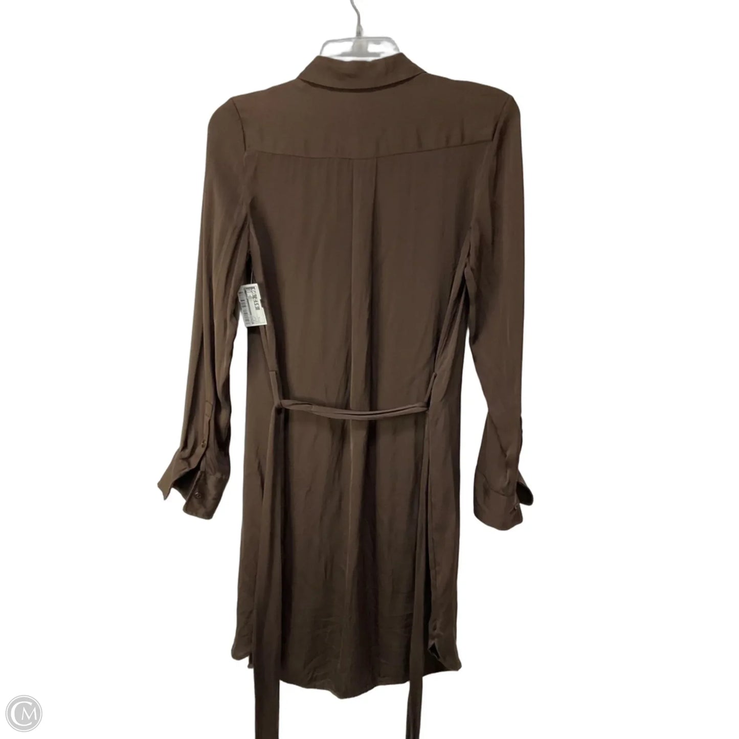 Top Long Sleeve By Quince In Brown, Size: S