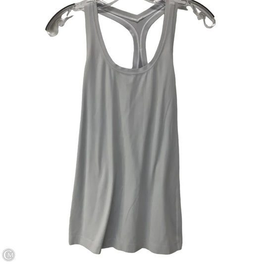 Athletic Tank Top By Lululemon In Grey, Size: 6