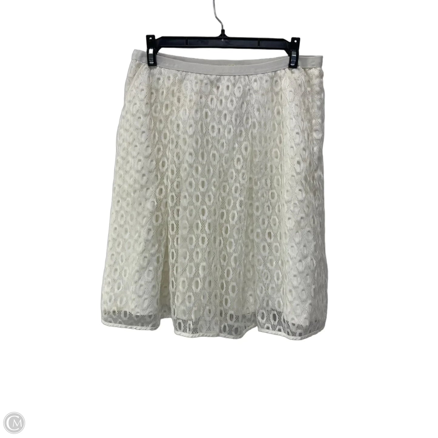 Skirt Mini & Short By Maeve In White, Size: 4